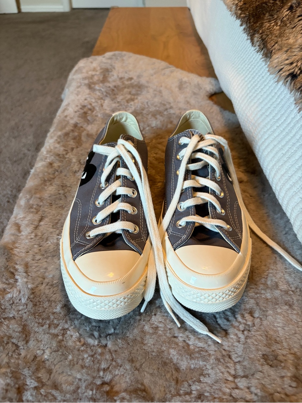Converse Comme des Garcon All Stars - Gray - Size 8 Men’s / 10 Women’s